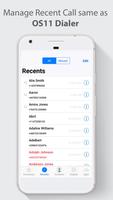 Dialer Theme OS 11 Phone 8 스크린샷 3