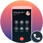 Call Screen Theme OS 11 Phone 8 আইকন