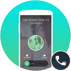 Call Screen Theme Slide V3 Phone X APK download