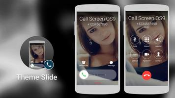 Call Screen Theme Slide تصوير الشاشة 1