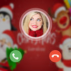 Christmas call screen themes icône