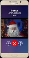 a Live video call santa christmas 2019 poster