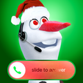 Snowman Olaf Video Call