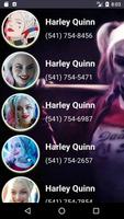 Call from Harley Quinn Simulation capture d'écran 1