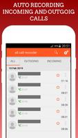 Call recorder for Sweden - Auto free recorder 2019 پوسٹر
