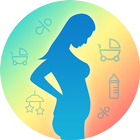Календарь беременности, роды, счетчик схваток-icoon