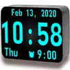 Huge Digital Clock Pro APK
