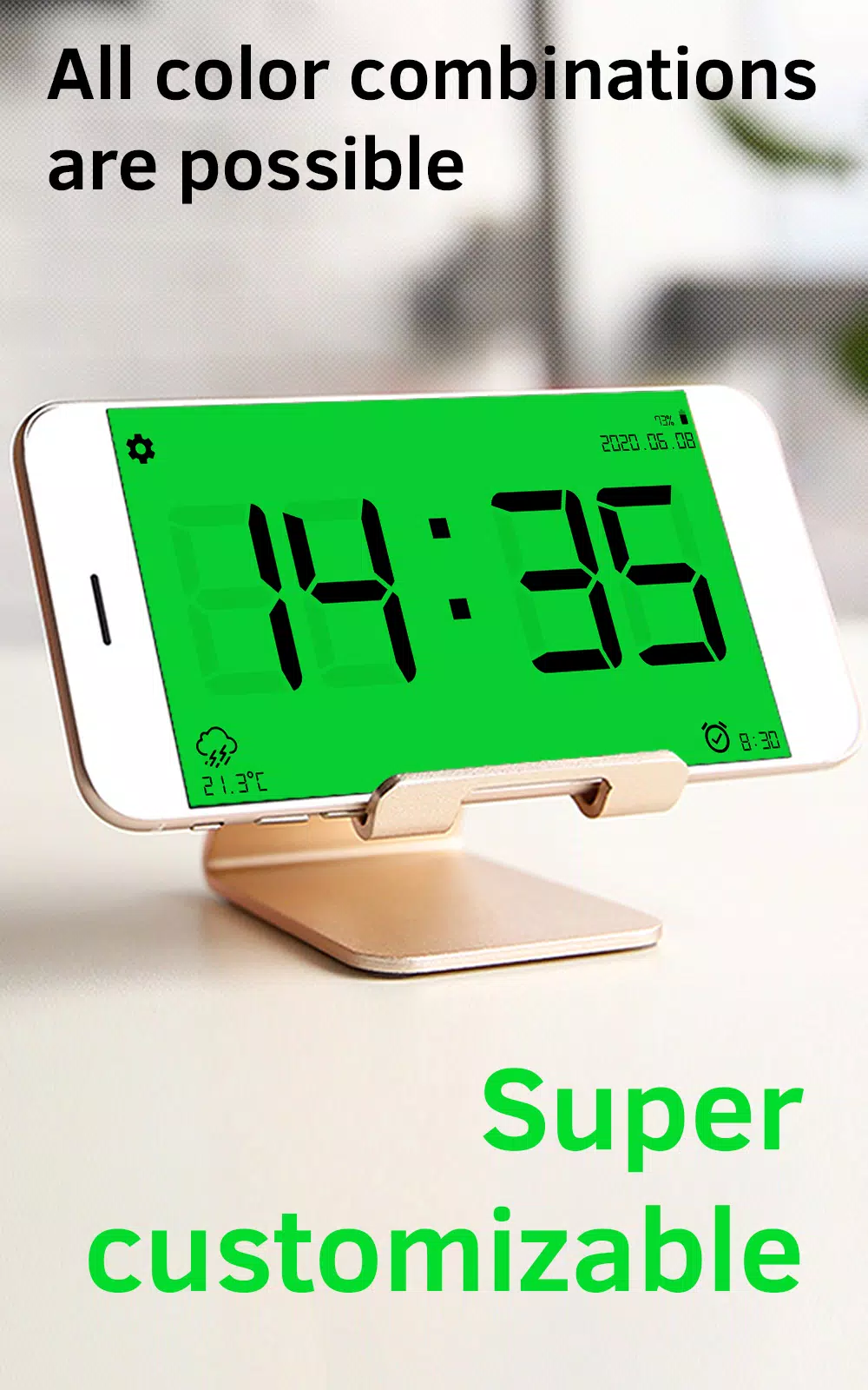 Huge Digital Clock Pro Phiên Bản Mới Nhất 5.3.32 Dành Cho Android