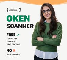 OKEN - camscanner, pdf scanner ポスター