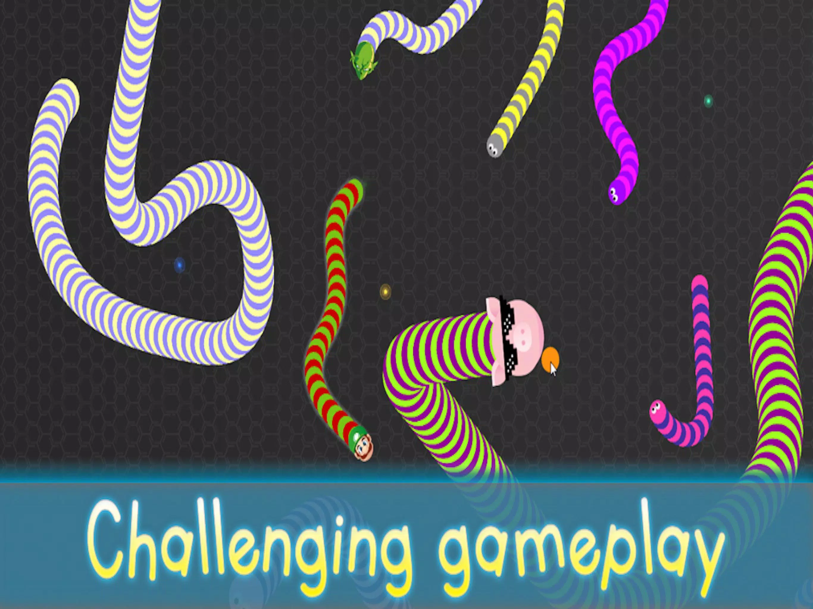 Download do APK de Slither Minhoca ·Jogo de Comer Minhoquinhas Verme para  Android