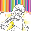 Anime Manga Coloring Book -  CMZ1 Art APK