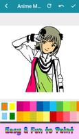 Anime Manga Coloring Book capture d'écran 2
