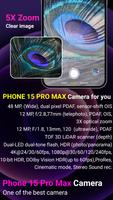 Camera Iphone 15 Pro Max OS17 poster