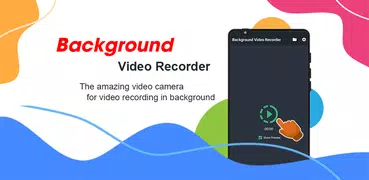 videoregistratore di sfondo