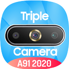 Nouvelle caméra Galaxy A91 2020 - Triple caméra icône