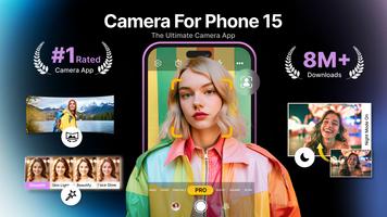 Camera for phone 15 Pro OS 17 poster