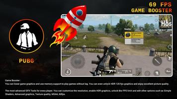 Game Booster and Data for PUBG & guide for pub GFX اسکرین شاٹ 1