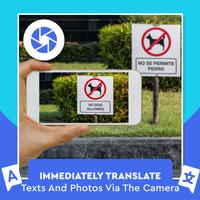 Übersetzen: Kameraübersetzer, Offline-Übersetzung Plakat