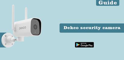 Poster dekco security cam app guide