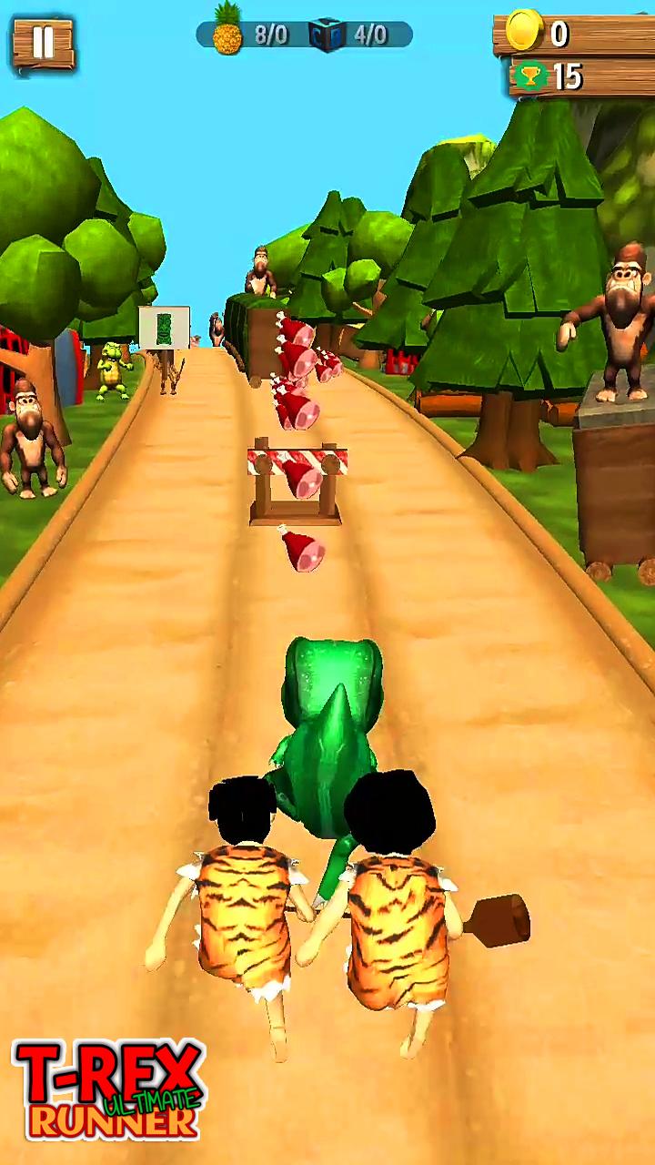 Dino Run 3D : T-rex Runner Ultimate APK برای دانلود اندروید