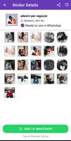 Animated Romantic Stickers captura de pantalla 1