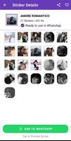Animated Romantic Stickers captura de pantalla 2