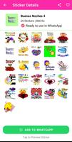 Stickers de Buenas Noches 2023 ภาพหน้าจอ 3