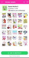 Stickers de Buenas Noches 2023 ภาพหน้าจอ 1