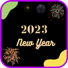Happy New Year  Stickers 2023 icône