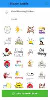 Night  GOOD Morning  Stickers 海报