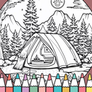 Camping Coloring Book APK