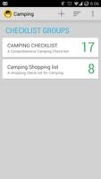 Camping Checklist Pro الملصق