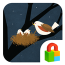 Baby Bird Dodol Locker Theme APK