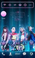 2NE1 AON LINE Launcher theme скриншот 2