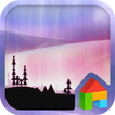 Aurora LINE Launcher Theme