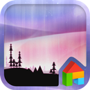 Aurora LINE Launcher Theme APK