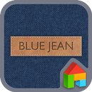 Blue Jean LINE Launcher theme APK