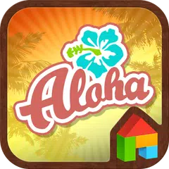 AlohaHawaii LINELauncher Theme APK Herunterladen