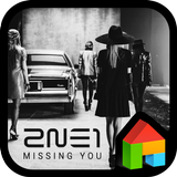 2NE1 LINE Launcher theme-icoon