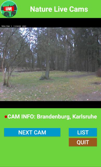 Nature Webcams Live for Android
