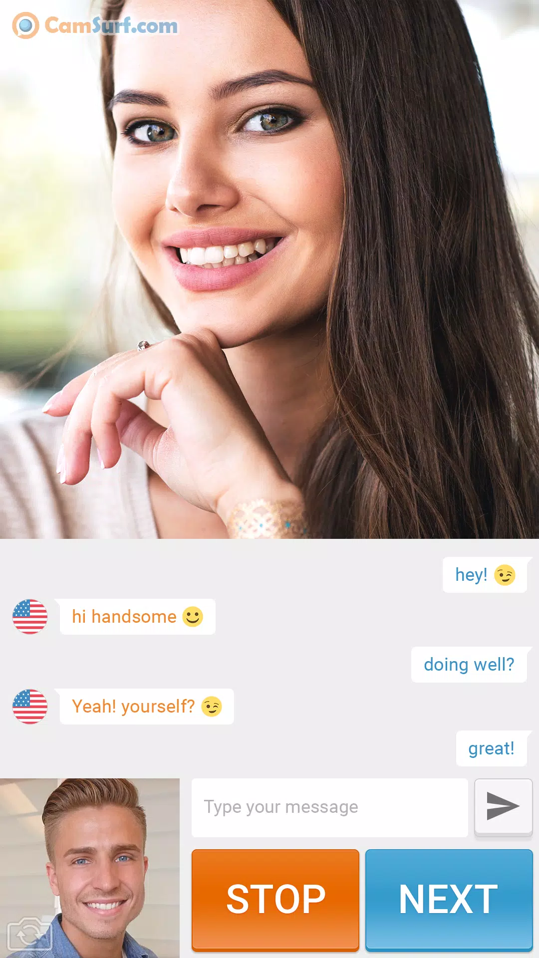 Camsurf: Chat Random & Flirt APK for Android Download