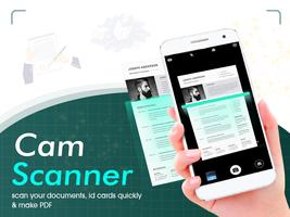 Cam Scanner: Dokumentenscanner & PDF Maker Plakat