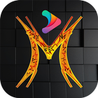 Magic Video Maker with Song - Photo Video Editor أيقونة