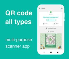 برنامه‌نما QR Code & Barcode Scanner عکس از صفحه