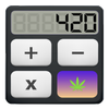 Weed calculator for THC & CBD icon