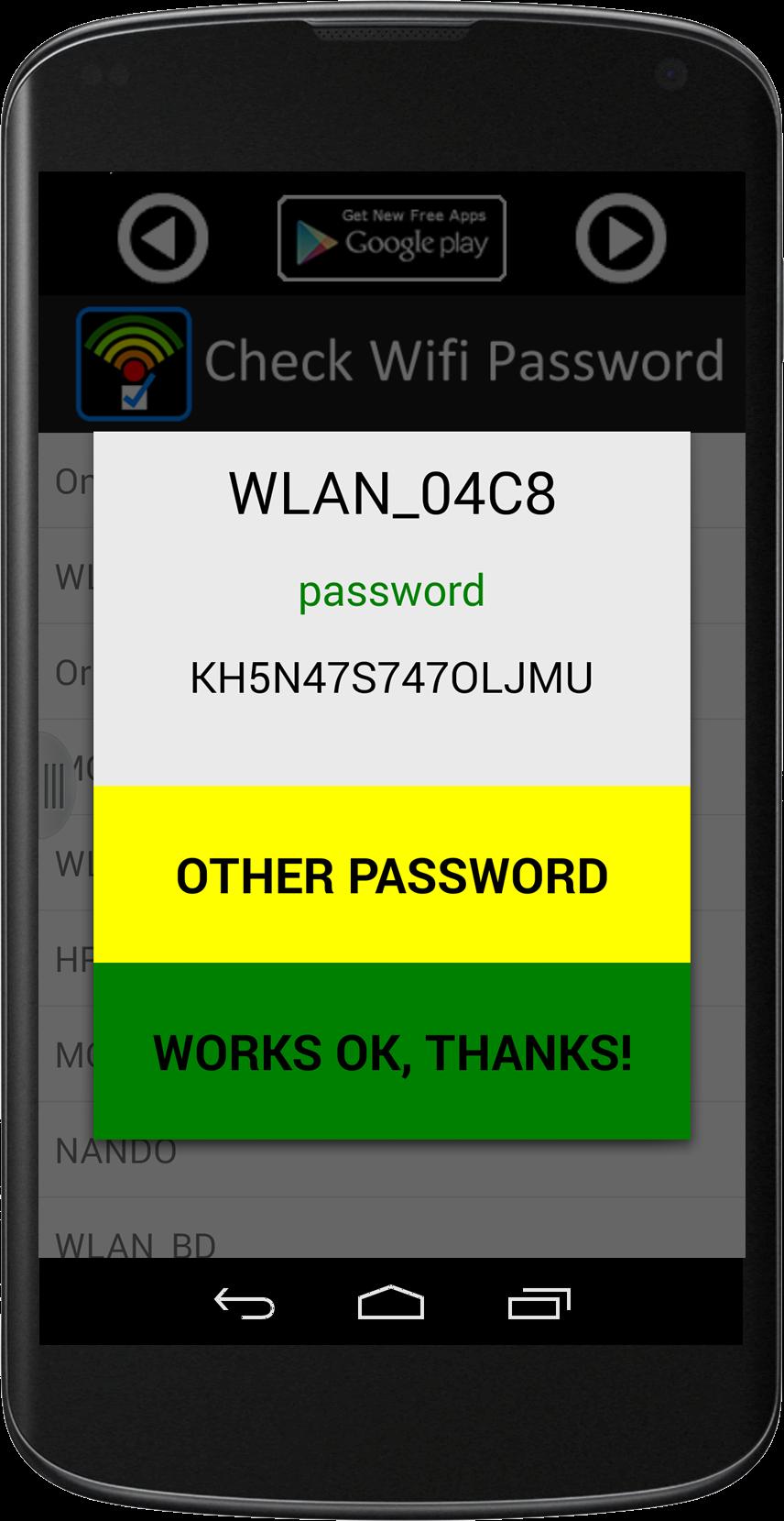 Check Wifi Password APK for Android Download