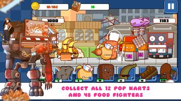 Pop Karts Food Fighters اسکرین شاٹ 1