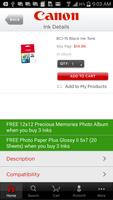 Canon Ink & Toner Finder screenshot 2