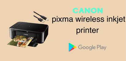 .Canon pixma inkjet printer постер