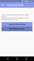 Code Postal Canada gönderen